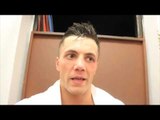 HIGHLY RATED SAM McNESS SPEAKS TO iFL TV AFTER HIS WIN @ YORKHALL - (POST FIGHT)