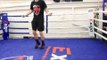 GEORGE GROVES FULL SKIPPING WORKOUT @ OPEN MEDIA DAY IN HAMMERSMITH