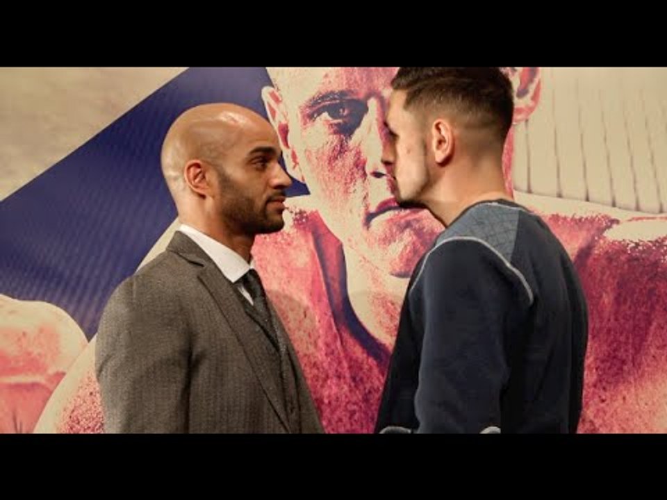 LEON McKENZIE v KELVIN YOUNG HEAD TO HEAD @ FINAL PRESS CONFERENCE / COPPERBOX - 30.01.16