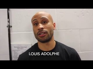 LOUIS ADOLPHE POINTS WIN OVER WILLIAM WARBURTON - POST FIGHT INTERVIEW / GROVES v DI LUISA