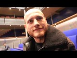 GEORGE GROVES - 'I DON'T HAVE TO LIE. IN BOXING , I WILL SPEAK MY MIND' / ON TELLING 'BOXING TRUTHS'