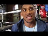 ANTHONY JOSHUA DISCUSSES STORMZY - DILLIAN WHYTE BEEF, HAYE / FURY & POTENTIAL OPPONENTS FOR APRIL 9