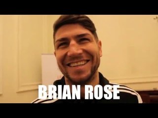 BRIAN ROSE SAYS A POTENTIAL FIGHT COULD BE 'MORE CAREER ENDING' FOR MATHEW MACKLIN THAN HIM.