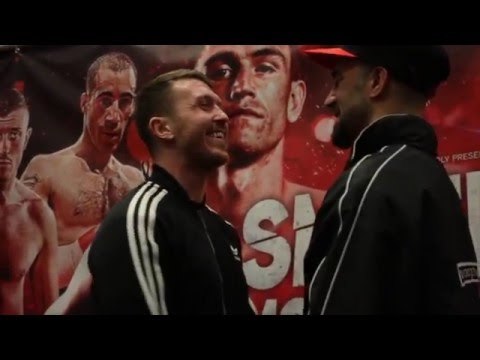 ALL SMILES! - SCOTT CARDLE v SEAN DODD II - HEAD TO HEAD @ PRESS CONFERENCE (LIVERPOOL 02.04.16)