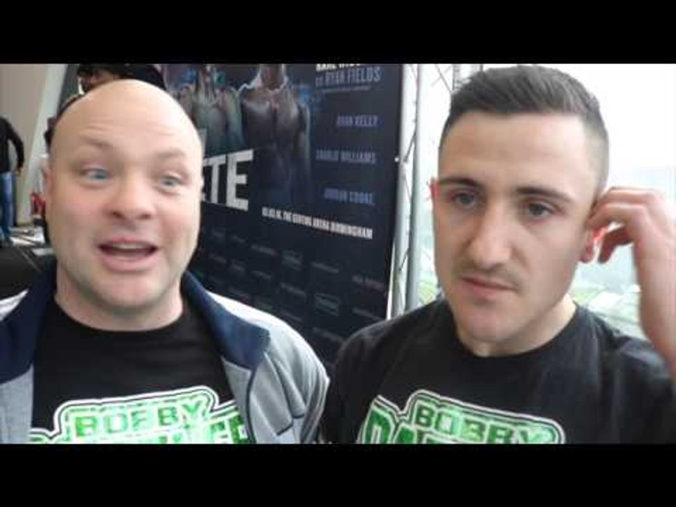 BOBBY JENKINSON - 'I LIKE BEING THE UNDER DOG IM CONFIDENT OF KEEPING MY COMMONWEALTH TITLE'