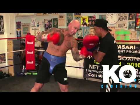POWERFUL!! - LUCAS 'BIG DADDY' BROWNE PAD WORK AHEAD OF WBA SHOWDOWN WITH RUSSLAN CHAGAEV
