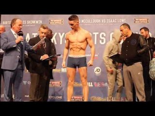 RYAN BURNETT v ANTHONY SETTOUL - OFFICIAL WEIGH IN & HEAD TO HEAD