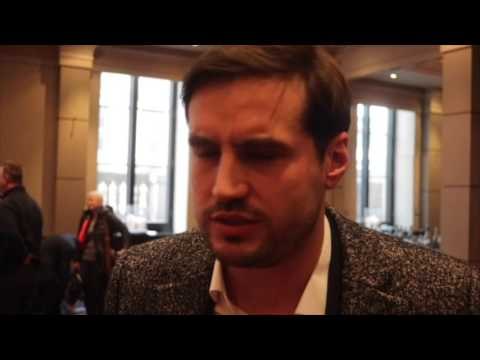 BLAIN McGUIGAN REACTS TO BEING MOCKED BY EDDIE HEARN & SCOTT QUIGG @ FINAL PRESSER/ FRAMPTON v QUIGG