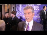 MICHAEL BUFFER ON CARL FRAMPTON v SCOTT QUIGG & HAS A MESSAGE FOR ASPIRING MC'S / FRAMPTON v QUIGG