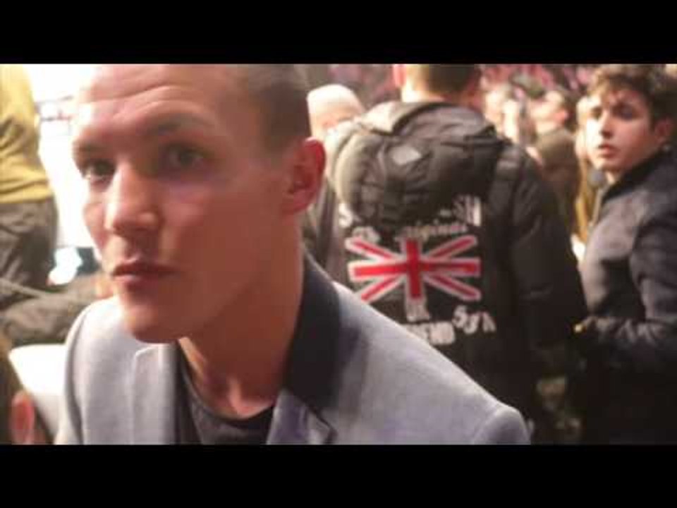 JOSH WARRINGTON REACTS CARL FRAMPTON SPLIT DECION POINTS WIN OVER SCOTT QUIGG