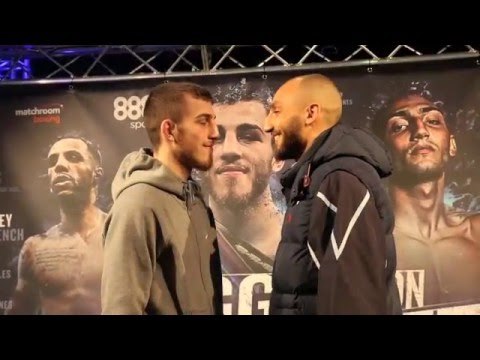 SAM EGGINGTON v BRADLEY SKEETE - HEAD TO HEAD @ FINAL PRESS CONFERENCE / EGGINGTON v SKEETE