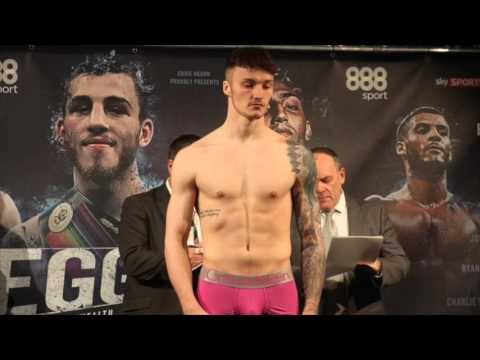 ZACH PARKER v JAMIE AMBLER - OFFICIAL WEIGH IN & HEAD TO HEAD / EGGINGTON v SKEETE
