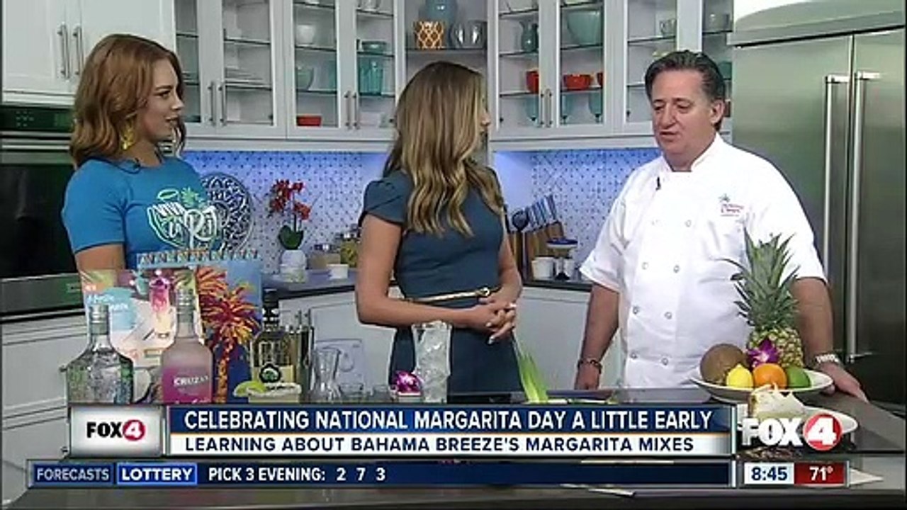 Bahama Breeze's National Margarita Day Specials video Dailymotion