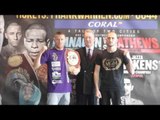 TERRY FLANAGAN v DERRY MATHEWS - OFFICIAL HEAD TO HEAD @ FINAL PRESS CONFERENCE