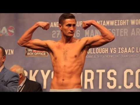 HOSEA BURTON v MILES SHINKWIN - OFFICIAL WEIGH IN & FACE TO FACE / FRAMPTON v QUIGG