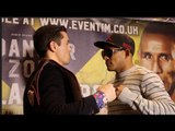 ANTHONY CROLLA v ISMAEL BARROSO - OFFICIAL HEAD TO HEAD @ MANCHESTER PRESS CONFERENCE / MAY 7th 2016