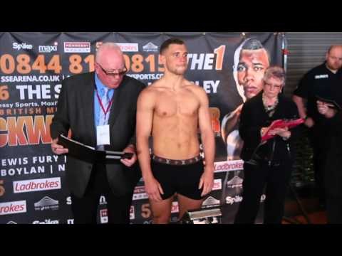 RICKY BOYLAN v LUKASZ JANIK - OFFICIAL WEIGH IN & HEAD TO HEAD / BLACKWELL v EUBANK JR