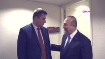 Dha Dış - Bakan Çavuşoğlu, Çekya Dışişleri Bakanı Petricek ile Görüştü