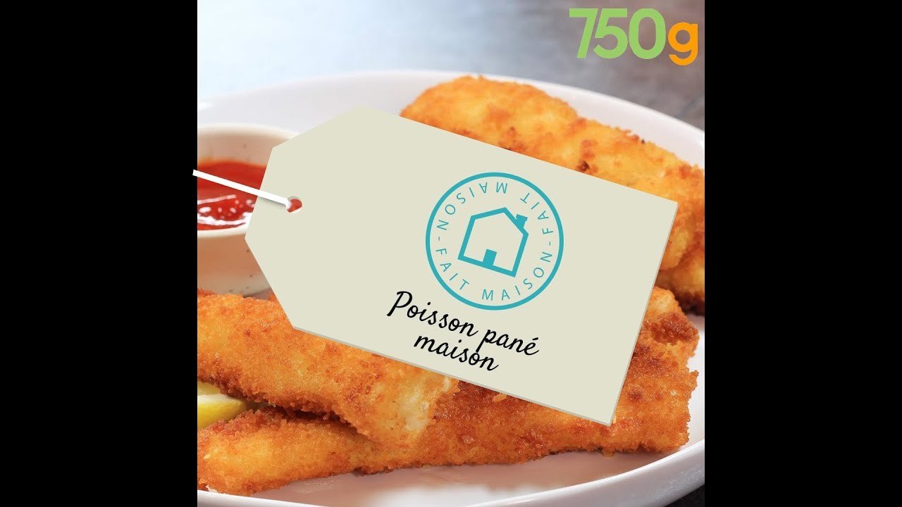 Recette du poisson pané maison - 750g