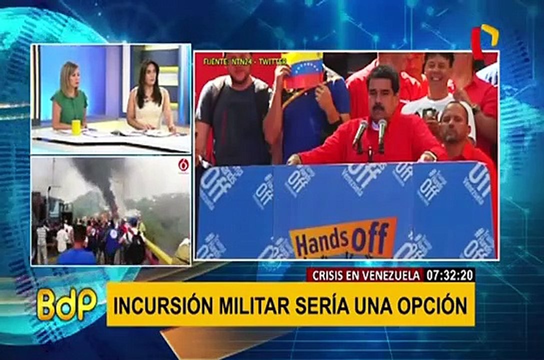 Gonzales Posada opina sobre posible incursión militar en Venezuela