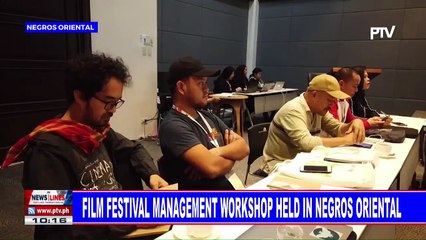 Film festival management workshop held in Negros Oriental
