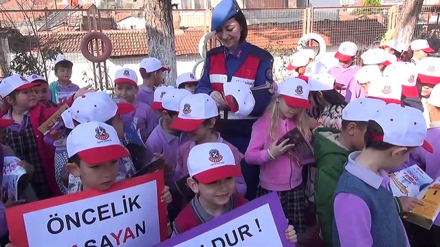 Jandarmadan öğrencilere trafik eğitimi - AYDIN