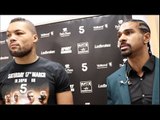 DAVID HAYE - 'DERECK CHISORA WILL NOT BE FIGHTING TAKAM ON MY UNDERCARD THE ONLY FIGHT IS JOE JOYCE'