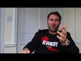 EDDIE HEARN GIVES HIS TAKE ON THE JAMIE CARRAGHER SPITTING INCIDENT