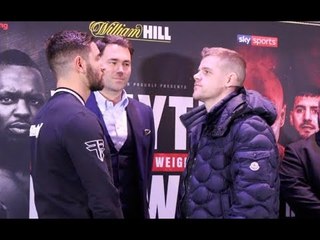 WHO YOU GOT? - FRANK BUGLIONI v CALLUM JOHNSON - HEAD TO HEAD @ FINAL PRESS CONFERENCE