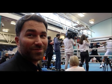 'F*** IT! - LETS GO AT IT' - EDDIE HEARN ISSUES MESSAGE TO PARKER/HIGGINS, AS JOSHUA BATTER PADS