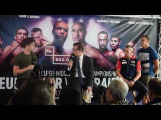 ROBBIE DAVIES JR v MICHAEL SYROWATKA - OFFICIAL PRESS CONFERENCE & HEAD TO HEAD / EUBANK v ABRAHAM