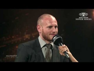 THE OFFICIAL WORLD BOXING SUPER SERIES 1st ROUND DRAFT - **SUPER MIDDLEWEIGHT & CRUISERWEIGHT**