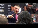 CONOR McGREGOR - 'MAYWEATHER SAYS HE WOULD FIGHT ME IN MMA AFTER DONT SAY STUFF YOU WOULDN'T DO'
