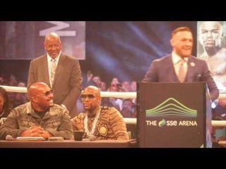 CRAZY!! - FLOYD MAYWEATHER v CONOR McGREGOR - (FULL) LONDON PRESS CONFERENCE & HEAD TO HEAD