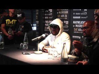 'THE SPORT NEEDS MORE TRASH TALKING & MEN BEING AGGRESSIVE TO EACH OTHER' - FLOYD MAYWEATHER