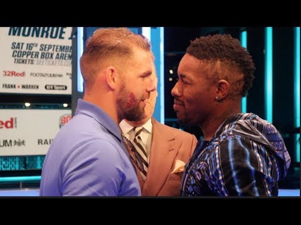BILLY JOE SAUNDERS v WILLIE MONROE JR  - OFFICIAL HEAD TO HEAD / SAUNDERS v MUNROE JR