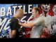 HEATED! - TOM STALKER SHOVES SEAN MASHER DODD AS PAIR GET LIVELY IN FACE OFF / BATTLE ON THE MERSEY