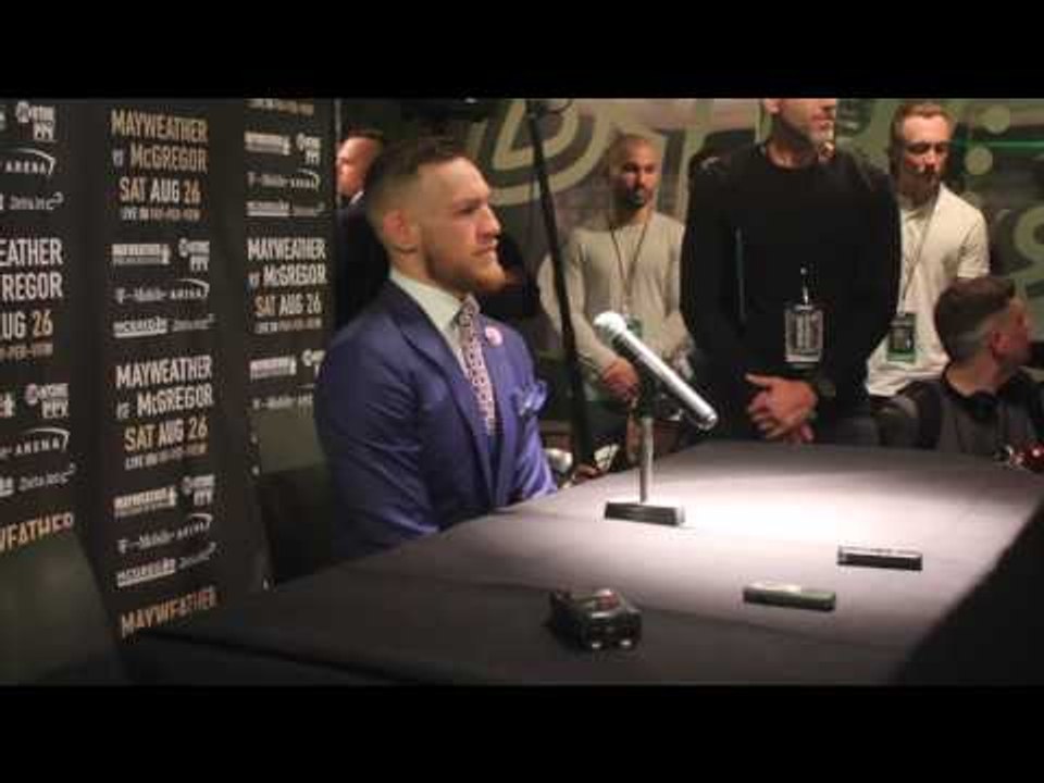 CONOR McGREGOR - 'WHEN FLOYD MAYWEATHER WAS 29...