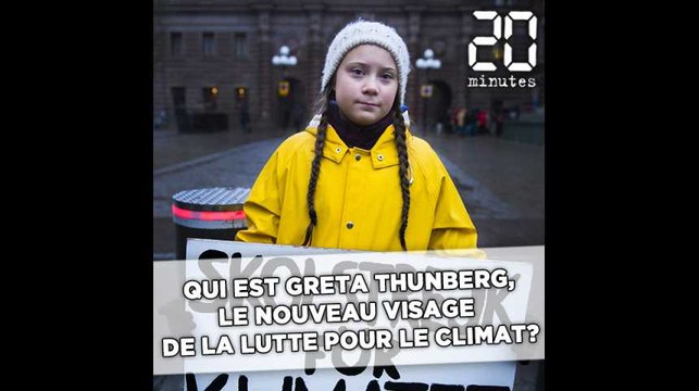 Qui est Greta Thunberg, Suédoise de 16 ans et nouveau visage de la lutte pour le climat?