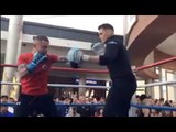 THE JACKAL BACK IN BELFAST! - CARL FRAMPTON & SHANE McGUIGAN PADWORK AHEAD OF ANDRES GUTIERREZ CLASH