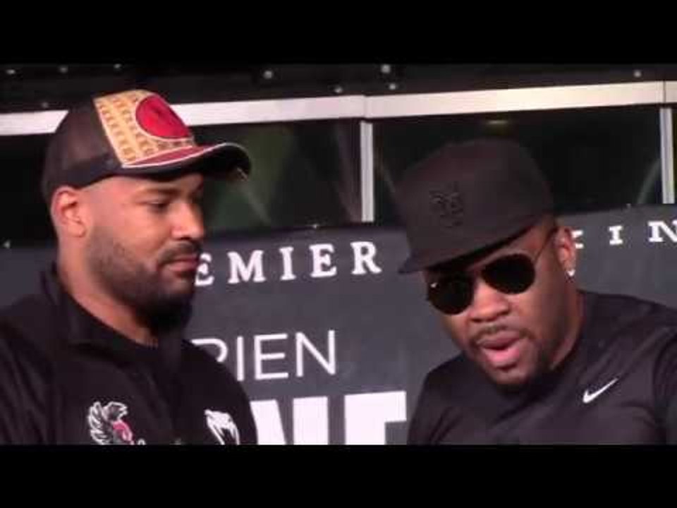 'I AINT DEONTAY WILDER!' -JARRELL BIG BABY MILLER & GERALD WASHINGTON TRADE WORDS @ PRESS CONFERENCE