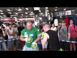 FIGHTING IRISH! - NOEL MURPHY (10-0) SMASHES THE PADS IN NEW YORK CITY / GARCIA v BRONER