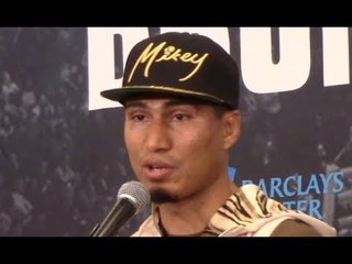 MIKEY GARCIA REACTS TO HIS UNANIMOUS DECISION WIN OVER ADREIN BRONER / BRONER v GARCIA