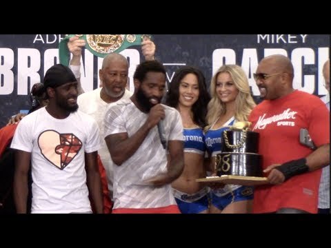 HAVE YOUR CAKE - & EAT IT! - ADRIEN BRONER GIVES A BIRTHDAY CAKE TO HIS TWIN BROTHER AFER WEIGH IN