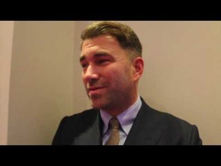 'IF I WAS ANTHONY JOSHUA - I'D HAVE THE RIGHT 'UMP OVER THIS' - EDDIE HEARN ON AMIR KHAN ACCUSATION