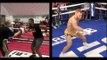 HILARIOUS! - DAVID HAYE DOES HIS IMPRESSION OF CONOR McGREGOR RUBBER ARMS TRAINING