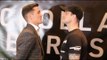 NO BEEF HERE! - ANTHONY CROLLA v RICKY BURNS - HEAD TO HEAD @ PRESS CONFERENCE / CROLLA v BURNS