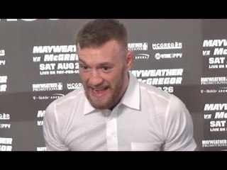 CONOR McGREGOR OPENS UP ON MALIGNAGGI SPARRING - CLAIMS MAYWEATHER WILL BE 'UNCONSCIOUS' IN FIGHT