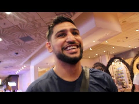 'TAKE HIM DOWN & ELBOW HIM' - AMIR KHAN GIVES BREAKDOWN OF FLOYD MAYWEATHER v CONOR McGREGOR