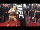 CONOR McGREGOR DEMONSTRATES HIS SPEED ON THE HEAVYBAG / MAYWEATHER v McGREGOR
